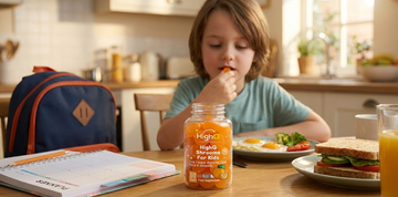HighQ Shrooms Gummies Supporting ADHD Kids Daily Routine